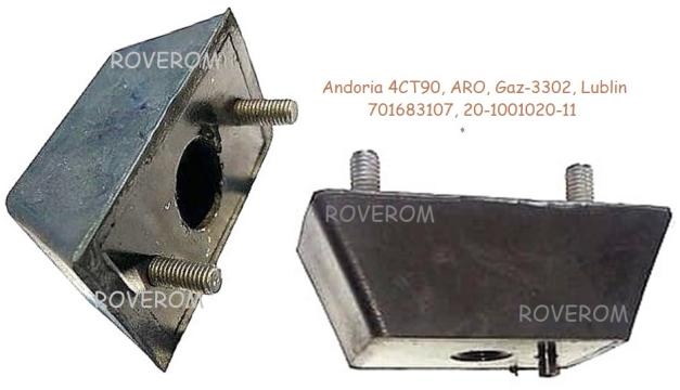 Tampon motor Andoria 4CT90, Aro, Gaz-3302, Lublin de la Roverom Srl