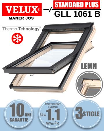 Fereastra mansarda Velux GLL 1061B cu rama de etansare de la Deposib Expert Srl