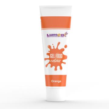Colorant alimentar gel portocaliu, tub, 30g de la Lumea Basmelor International Srl