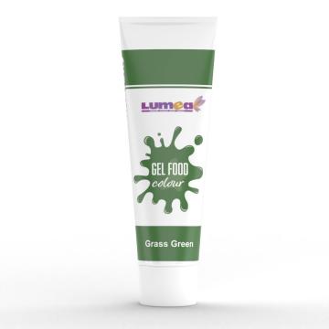 Colorant alimentar gel verde iarba, tub, 30g de la Lumea Basmelor International Srl