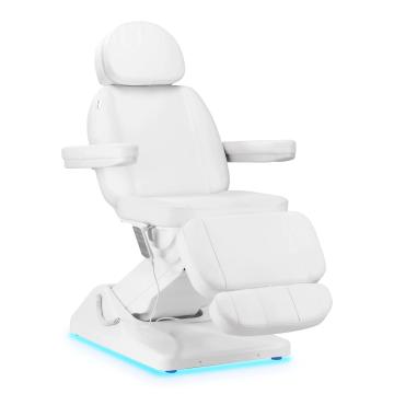 Scaun cosmetica electric Sillon Luxury 3 alb