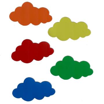 Nori magnetici 90 x 50 mm, in diferite culori, set de 10 de la Arca Hobber Srl