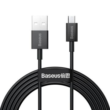 Cablu Baseus Superior Fast charging 2m, negru de la Risereminat.ro