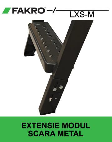 Modul extensie scara metal Fakro LXS-M de la Deposib Expert