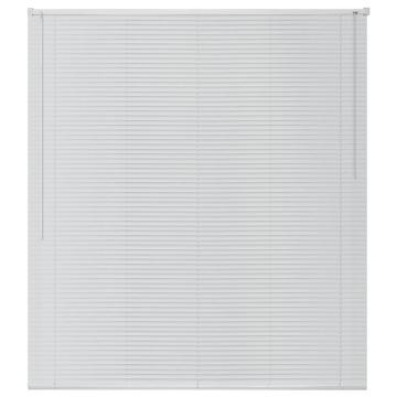 Jaluzele fereastra, aluminiu, 120 x 130 cm, alb