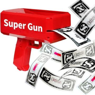 Pistol de aruncat bani sau pliante, Supreme Money Gun de la Startreduceri Exclusive Online Srl - Magazin Online - Cadour