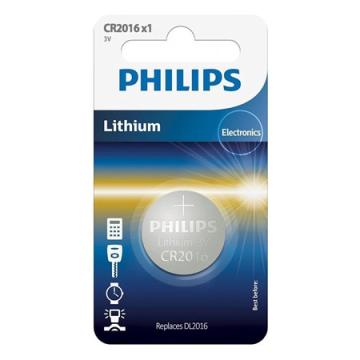 Baterie lithium CR2016 blister 1 buc Philips de la Sil Electric Srl