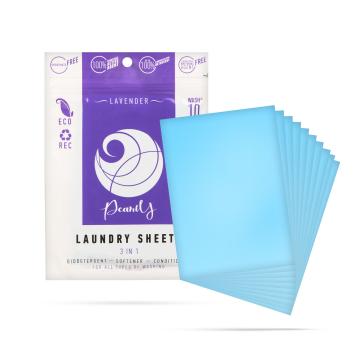 Servetele detergent solubile pentru haine albe - Lavanda