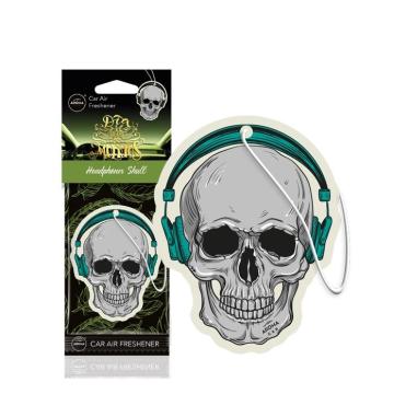 Odorizant auto aroma Dia de Los Muertos Headphones Skull de la Auto Care Store Srl