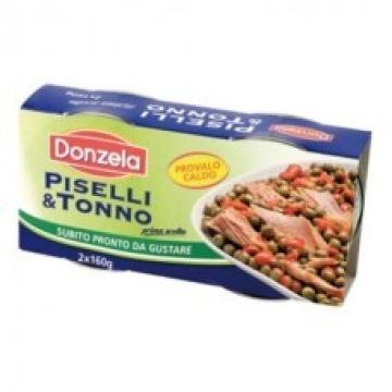 Salata de ton cu mazare 2x160 gr Donzela de la Emporio Asselti Srl