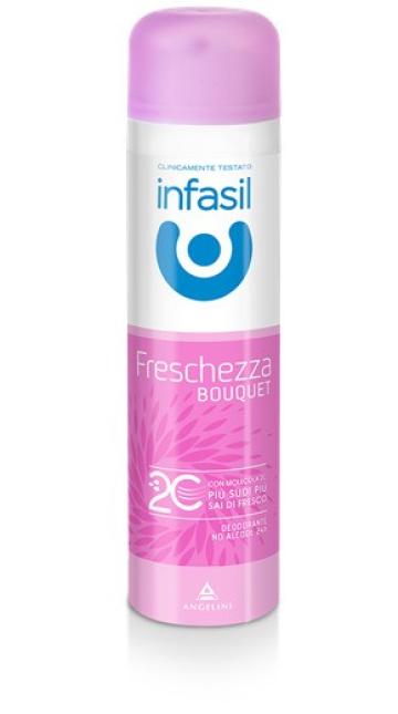 Deodorant spray Infasil, Freschezza bouquet, 150 ml de la Emporio Asselti Srl