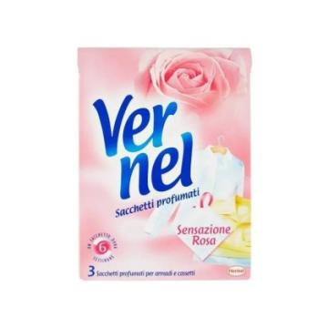 Set saculeti parfumati Vernel trandafir, 3 buc