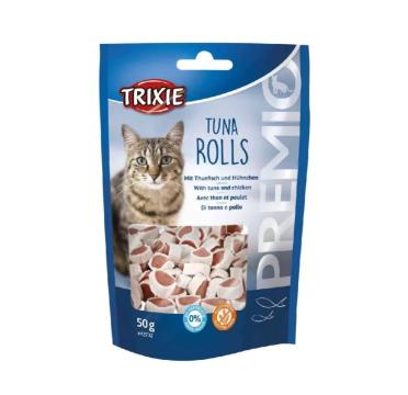 Recompense Trixie Tuna Rolls cu pui si peste pentru pisici de la Lumea Lui Odin Srl