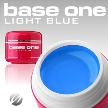 Gel unghii Color Albastru Deschis Base One - 5ml