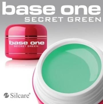 Gel unghii Color Secret Green Base One - 5ml