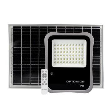 Proiector solar 30W lumina alba , cu telecomanda de la Casa Cu Bec Srl