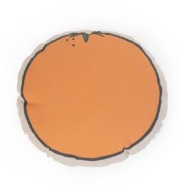 Perna Childhome - Throw pillow - Canvas - Orange de la Stiki Concept Srl