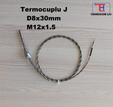 Termocuplu J fier constantan 8X30mm de la Tehnocom Liv Rezistente Electrice, Etansari Mecanice