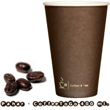 Pahar - 500 ml (22 oz) Coffee4you de la Tinkoff Srl