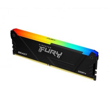 Memorie Kingston 8GB 3600MT/s DDR4 CL17 DIMM Fury Beast RGB