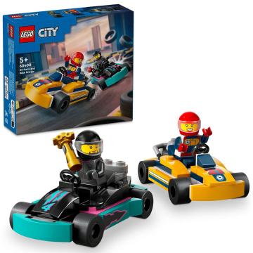 Joc Lego City - Carturi si piloti de curse 60400, 99 piese de la Etoc Online