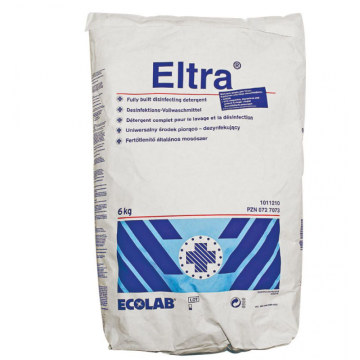 Detergent pulbere cu dezinfectant Ecolab, Eltra 6 kg de la Sanito Distribution Srl