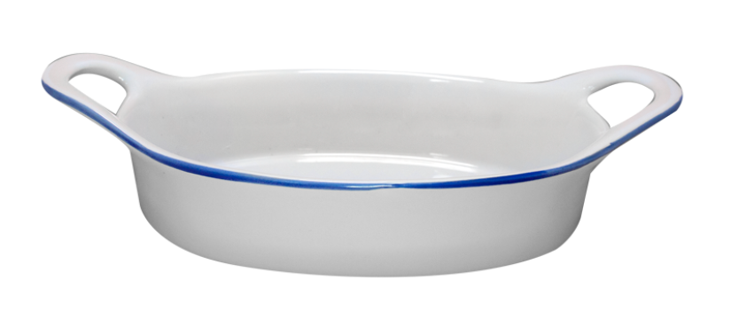 Tava ovala de copt Culinaro Ceramica 27x14,3x7cm ceramica de la Kalina Textile SRL