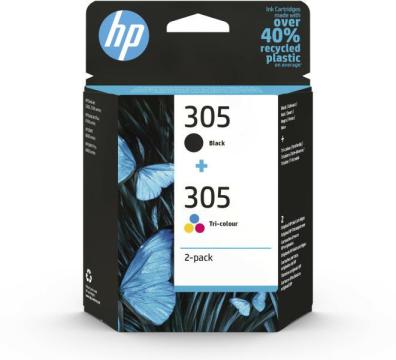 Cartus cerneala HP 6ZD17AE 2-Pack Tri-color/Black de la Etoc Online