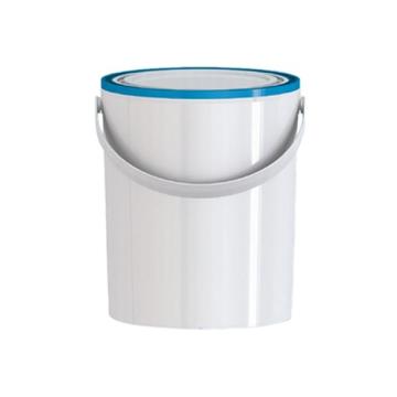 Cutie rotunda 5600ml + capac alb (100buc) de la Practic Online Packaging Srl