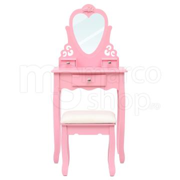 Masuta toaleta copii Pink Dream de la Marco Mobili Srl