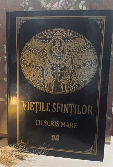Carte, Vietile Sfintilor cu scris mare volumul 1 de la Candela Criscom Srl.