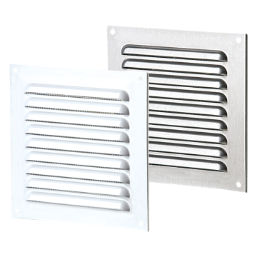 Grile de ventilatie Metal bended grille MVMPO 125 s A white