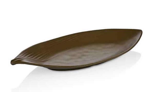 Platou servire, prezentare Raki Terra Leaf, 36,5x15,5xh4,6cm