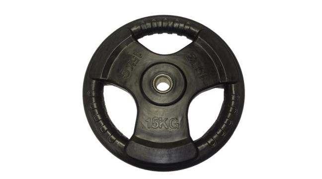 Disc de greutate, 31 mm, cauciucat, 15 kg S-Sport de la S-Sport International Kft.