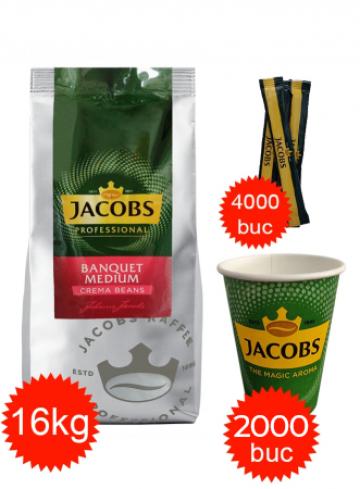 Pahare 7oz Jacobs Banquet Medium si zahar Jacobs