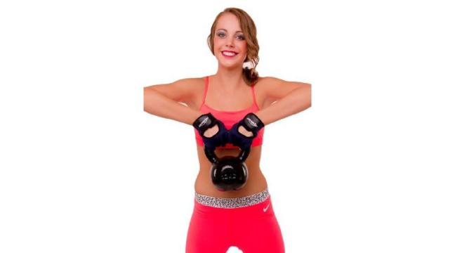 Haltera pentru urechi, metal - Kettlebell, 4 kg