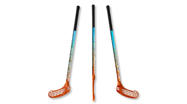 Racheta de floorball stanga 80/91 Force One Orange - Acito