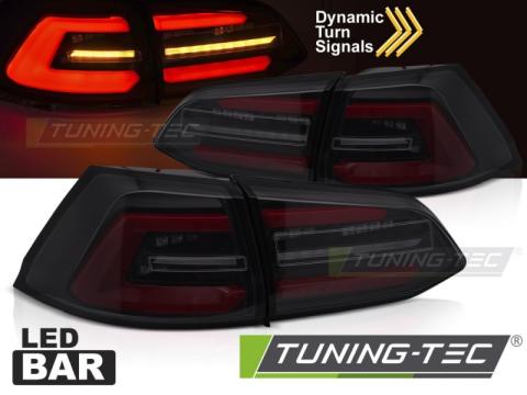 Stopuri LED negru fumuriu W/rosu SEQ Vw Golf 7 13-17 SW de la Kit Xenon Tuning Srl