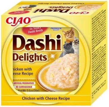 Hrana Churu pisici supa Dashi Delights de pui cu branza