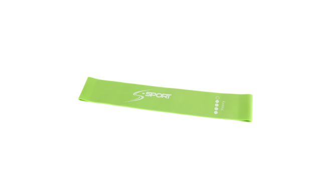 Banda elastic de intarire S-Sport Mini Band, verde, puternic