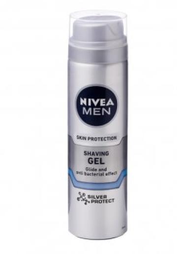 Gel de ras Nivea Men Silver Protect 200ml