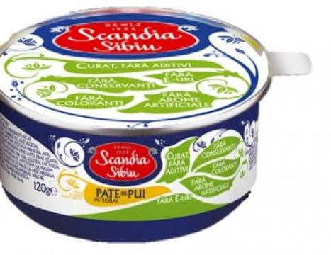 Pate de pui Scandia Sibiu 120g