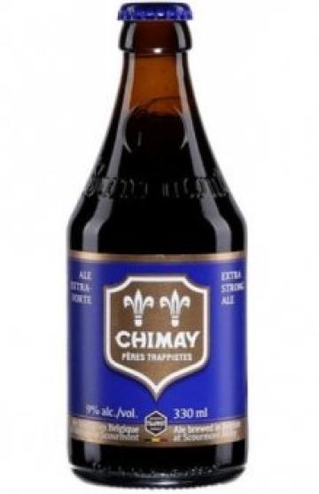 Bere Chimay Blue 0.33l, alc. 9% vol. de la Supermarket Pentru Tine Srl