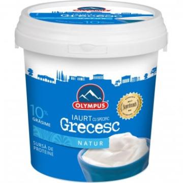 Iaurt cu specific grecesc Olympus 10% grasime, 900g