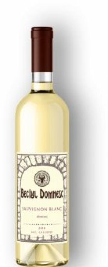 Vin demisec Beciul Domnesc Sauvignon Blanc 0.75l, Alc. 14% de la Supermarket Pentru Tine Srl