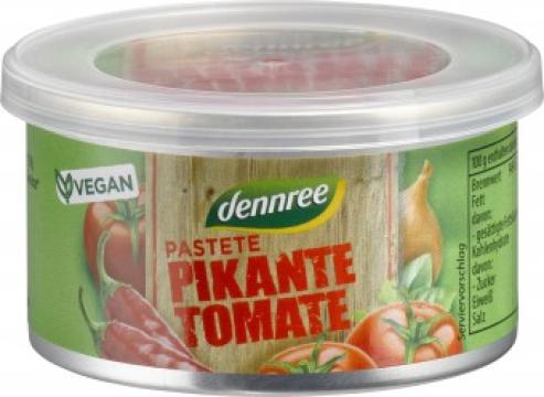 Pasta vegana cu rosii, picant, bio 125g Dennree de la Supermarket Pentru Tine Srl