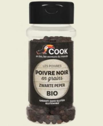 Piper negru boabe bio 50g Cook de la Supermarket Pentru Tine Srl