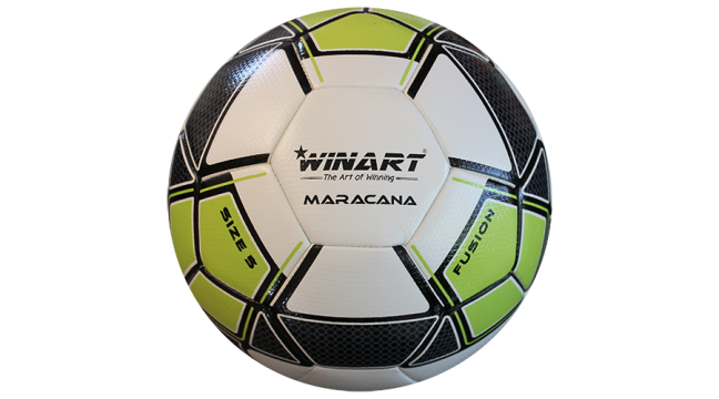 Minge de fotbal, marimea 5, Winart Maracana Green