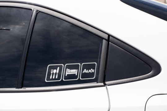 Sticker auto - Eat sleep Audi