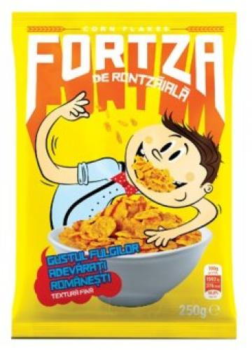 Cereale Fortza fulgi de porumb 250g